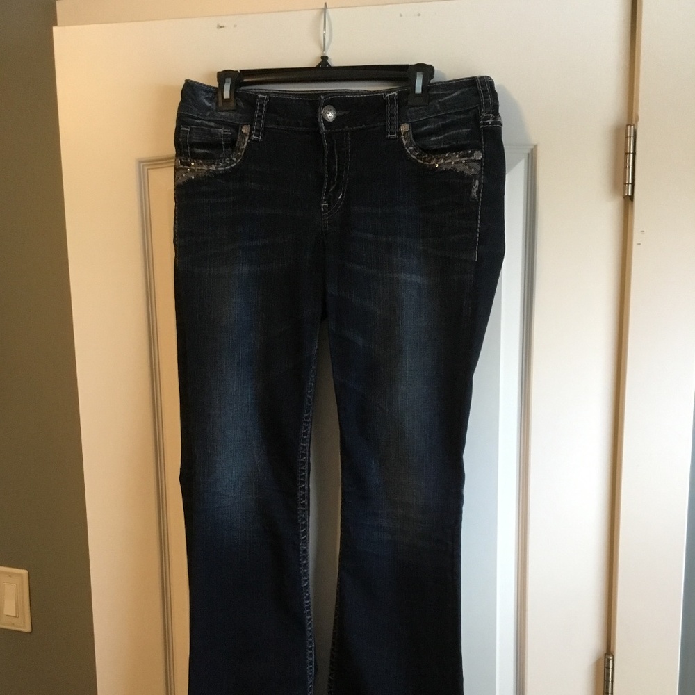 Sliver bootcut jeans